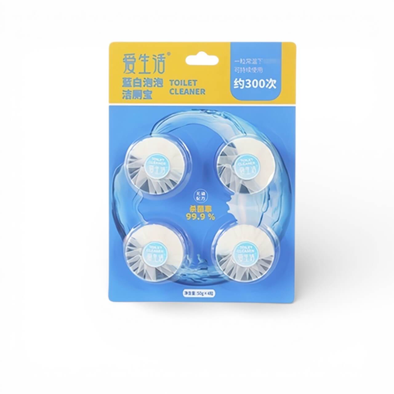 Чистящее средство для унитаза «Бело-голубая пена»