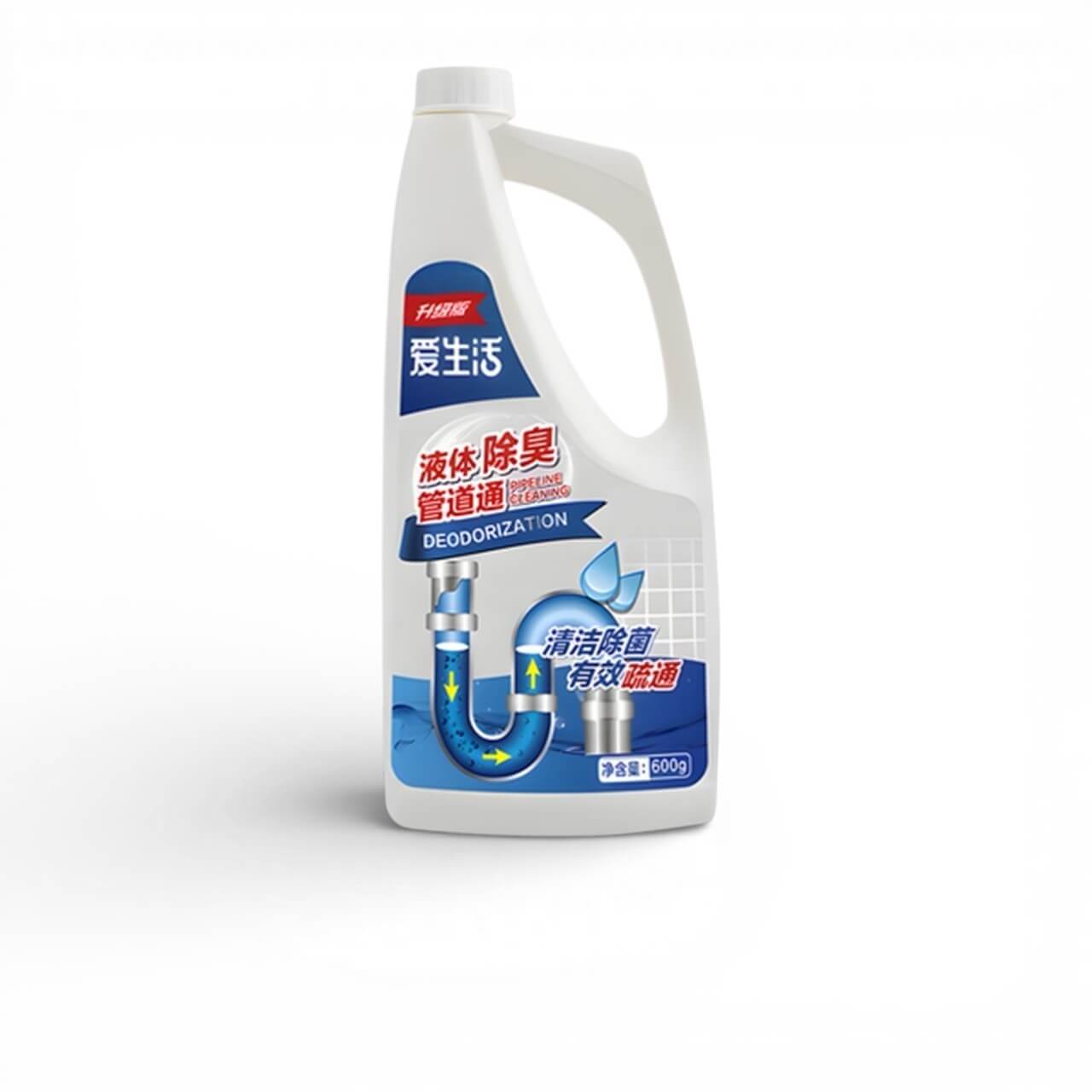 Жидкое средство для устранения неприятного запаха из труб