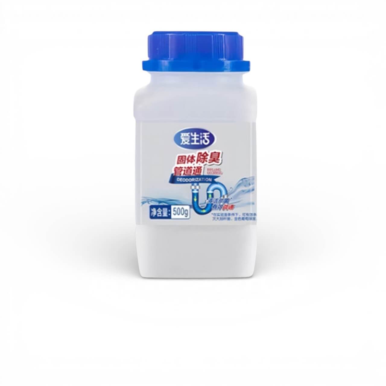 Твердое средство для чистки труб